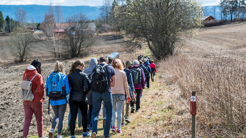 Pilegrimsvandring for barn og unge