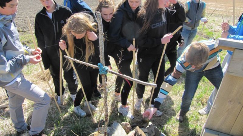 Pilegrimsvandring for konfirmanter