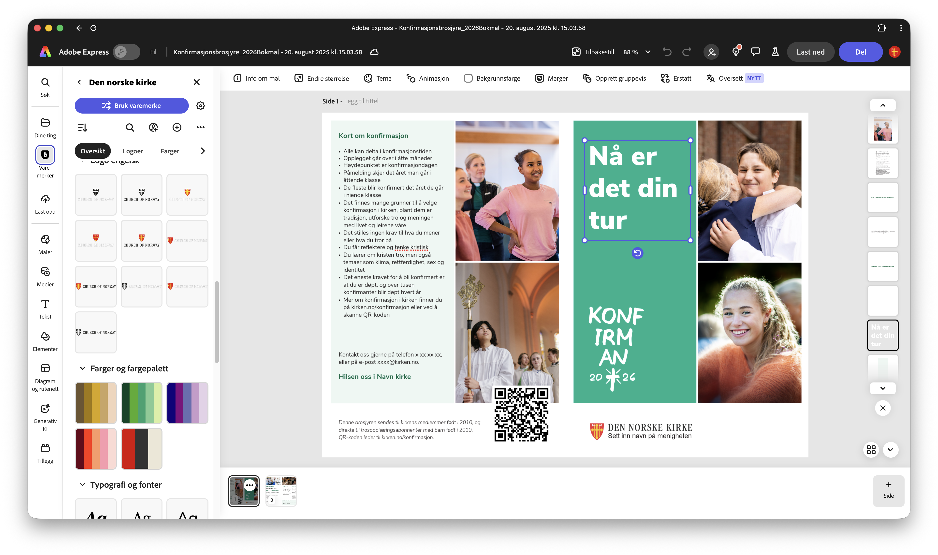 Nytt designverktøy for ansatte og frivillige